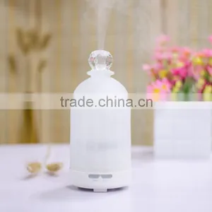 7 Color LED /warm Light Glass Aroma Air Freshener Humidifier thumbnail-4