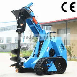 MS500 Mini Skid Crawel Track Steer Loader thumbnail-4