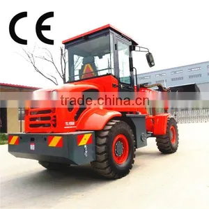 Chinese Wheel Loader TL1500 Small Farm Tractor Front End Loader With Famouse Engine thumbnail-1