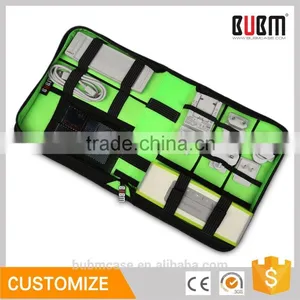 BUBM Travel Mobile Chargers Cables Battery Storage Pouch USB Flash Drives Case thumbnail-3