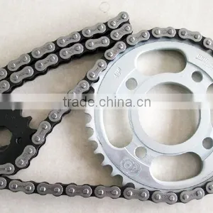 428H Gray Motorcycle Chain thumbnail-3