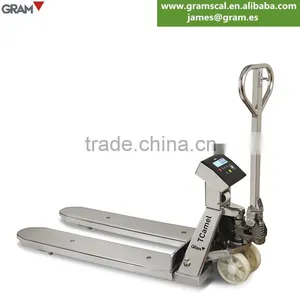2T Good Performance Stainless Steel Hand Pallet Truck Scales thumbnail-1