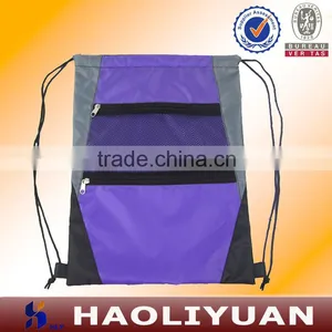 210D Polyester Drawstring Bag/backpack thumbnail-1