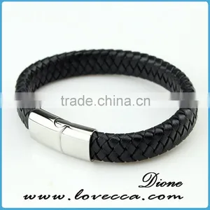 Wide Cuff Wholesale Best Gift Latest Couple Leather Bracelet Fashion thumbnail-2