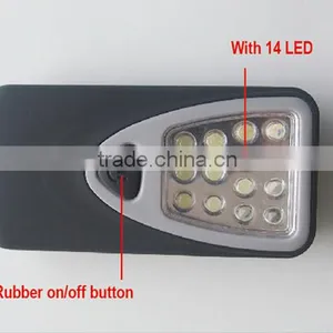 Ningbo JELO Sales Promotion Super Bright 14LED Work Light With Hook and Magnet Working Lamp thumbnail-3