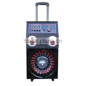 10 Inch Bluetooth Speaker for Stage or Outdoor With Remote Wireless Led MZ-155 thumbnail-1