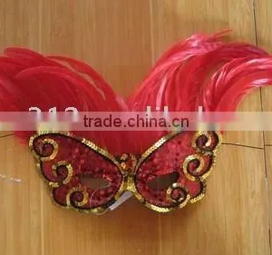 Red Feather Mask thumbnail-1