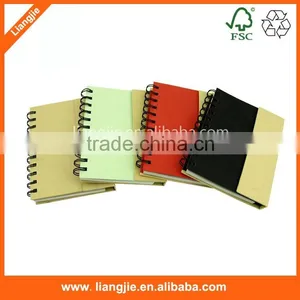 Kraft Cover Spiral Eco-friendly Notebook With Pen thumbnail-6
