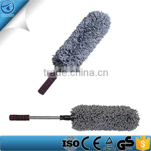 Long Extendable Handle Exterior Or Interior Use Microfiber Multipurpose Duster Car Wash Brush thumbnail-1