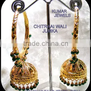 Gold Hoop Earring thumbnail-1