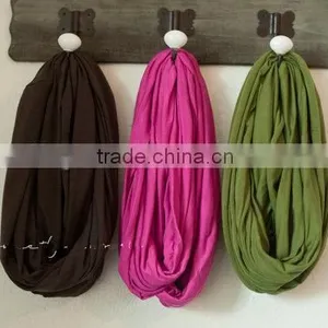 China Supplier Organic Bamboo Spandex Super Soft Fashionable Nursing Scarf thumbnail-1