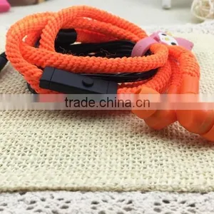 Beautiful Stereo Water Proof Shoelace In-ear Earphone With 3.5mm Plug thumbnail-3