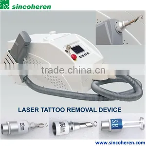1064nm 2015 Hot Sale! Q Switch Tattoo Removal Nd Yag Laser Machine / CE Q-switch New Nd Yag Laser Tatoo Remove Machine Hori Naevus Removal thumbnail-1