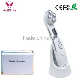 Handles 6 Colors LED Beauty Salon Use RF/EMS and Photon LED Beauty Machine thumbnail-1