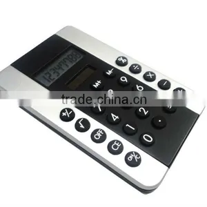 Good Quality Cheap Office Gift 8 Digits Flat Dual Power Electronic Calculator thumbnail-1