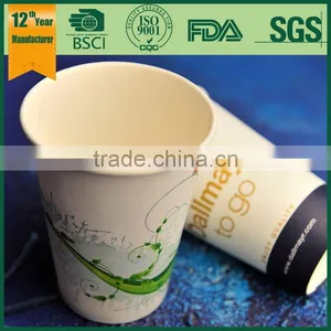 Pla Biodegradable Nespresso Cups Biodegradable Pla Coated Salad Paper Bowl thumbnail-6