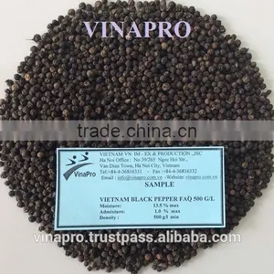 VIETNAM BLACK PEPPER FAQ 500GL LATEST RATE thumbnail-1