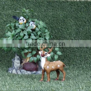 Artificial Realistic Furry Decorative Plastic Figurine Deer Kids thumbnail-2