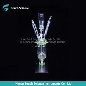 5L China Made Cap Style Jacketed Glass Reactor thumbnail-4