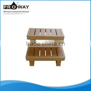 Massage Hot Tube Hot Tub Steps PS Material Waterproof Swim Whirlpool Steps Anti-skidding Composite Side Durable Hot Tub Step thumbnail-1