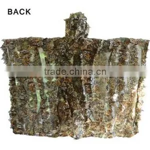 Woodland Camouflage Ghillie Poncho thumbnail-2