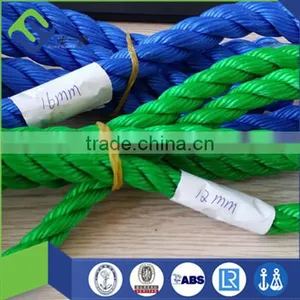 Factory Produce 2mm-60mm 3 Strand Twisted Polyethylene Rope High Tenacity Rope thumbnail-1