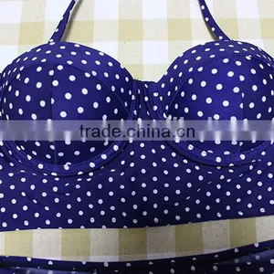 2016 New Arrival Wave Retro High Waist Bikini thumbnail-4