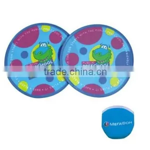 Promotion Cheap Custom Round Mini Foldable Nylon Frisbee Fan thumbnail-4