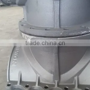 Nodular Cast Iron Valve Housing / Ductile Iron Valve Body Castings thumbnail-2