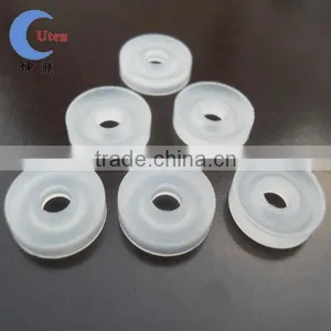 Clear Small Silicone Rubber Accessories With Round Shape thumbnail-1