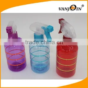 Empty 250ml Plastic Hair Salon Spray Bottle With Trigger Sprayer for Hairdressing thumbnail-2