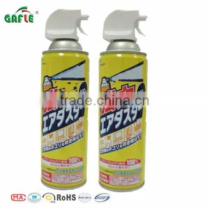 Non Flammable Gas Compressed Air Duster Spray in Can 400ml thumbnail-1