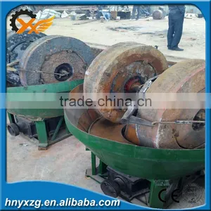 Gold Grinding Machine/wet Pan Mill for Pure Gold,wet Gold Grinding Machine With High Quality thumbnail-1