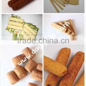 Automatic Stainless Steel Core Filling Puffing Food Making MachineJinan DaYi Extrusion Machinery thumbnail-3