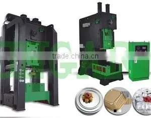 UNGAR Machinery Aluminium Foil Container Making Machine CNC Control Automatic Vertical Press Machine(UN-63T) 630KN C-Type thumbnail-4