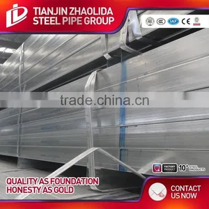 Q195 Q235 Q345 Material Welded Galvanized Tube for Sale With CE Certificate thumbnail-6