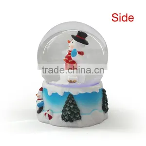 Christmas Theme Snowman Water Globes thumbnail-4