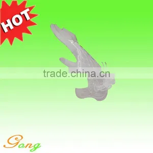 White Fingerless Evening Lace Gloves For Party thumbnail-1