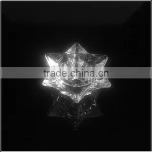 Star Shape Tealight Heat Resistant Glass Candle Holder thumbnail-1