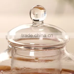 Glass Tea Pot With Glass Infuser Restaurant Tea Pots Personalized Tea Pots thumbnail-3