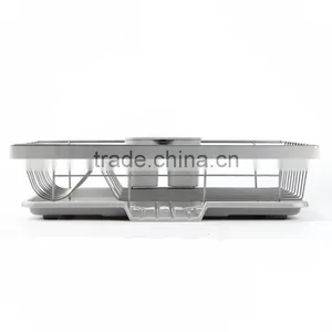 Kitchen Use Stainless Steel Kitchen Dish Drying Rack Draining Dish Rack thumbnail-1