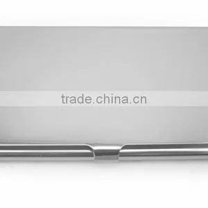 Gold Plated Stainless Steel Mirror Name Card Box for Gift, Platinum Business Card Holder thumbnail-4