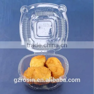 Clear Plastic Muffin Pod Dome Wedding Single Cupcake Containers thumbnail-1