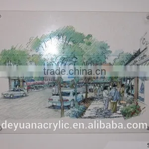 High Quality Elegant and Customized Hanging Indoor Acrylic Directional Signage thumbnail-1