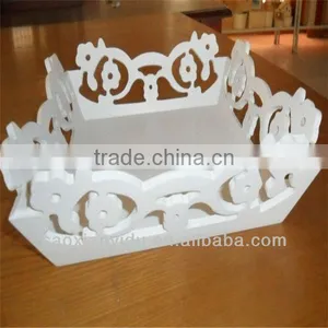 Caring Wooden White Box Food Display Box Vegatable Box thumbnail-1