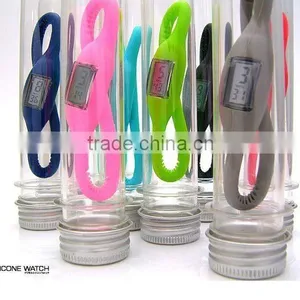 Silicone Watch With Tube thumbnail-1