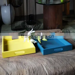 Custom Colorful Wooden Storage Trays thumbnail-1