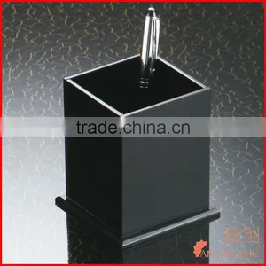 Premium 5 Pen Clear Arcylic Display Stand Holder Rack thumbnail-1