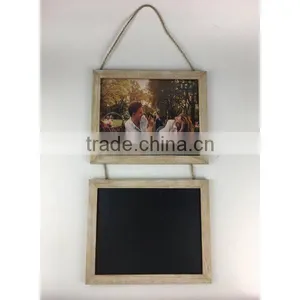 Wood Photo Frame With Message Board thumbnail-1