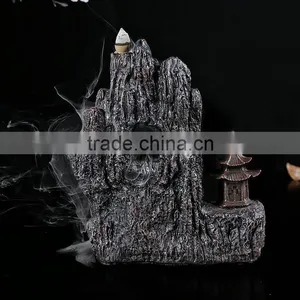 The Water Curtain Cave Backflow Burner Creative Resin Incense Burner thumbnail-3